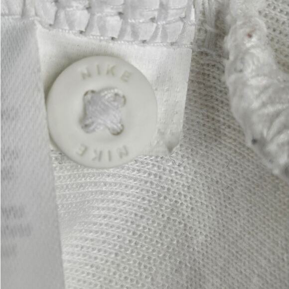 NIKE TECH CAPE HOODIE JACKET WOMAN'S SIZE LARGE, WHITE, OVERSIZED WINDRUNNER - Picture 14 of 16